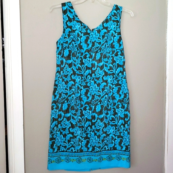 Office Church Midi Sheath Dress Vintage?Beautiful - Picture 1 of 6